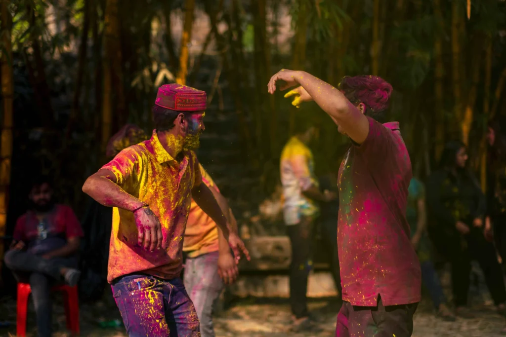 holi celebrate
